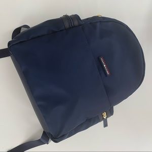 Tommy Hilfiger navy blue canvas black pack NWT 307